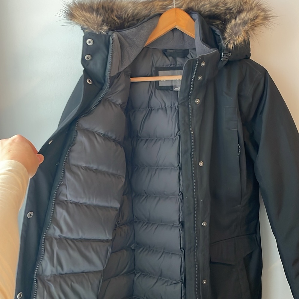Eddie Bauer Winter Waterproof Black Down Coat - Picture 6 of 11